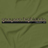 Grayson Highlands - Script - Unisex T-Shirt